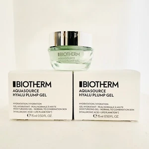 BIOTHERM Aquasource Hyalu Plump Gel 30mL (15ml x 2ea) -For Normal to Combination - Picture 1 of 3