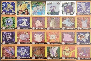 Pokemon Artbox Action Flipz Sticker Series One Premier Edition 47 Sticker Lot - Bild 1 von 2