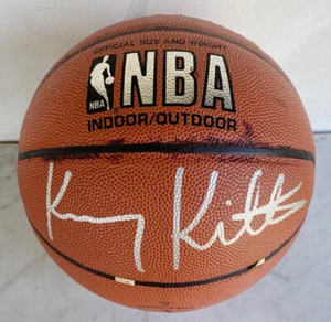 KERRY KITTLES Nets Basketball Player Autograph Ball. Pro NBA Nets Clippers - Picture 1 of 9