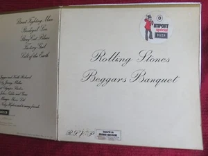 The ROLLING STONES - Beggar's Banquet - UK DECCA 4955 1K 1K - Imagen 1 de 3