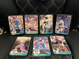 1986 Donruss Leaf Oversized Baseball Cards Mike Schmidt Gary Carter Winfield