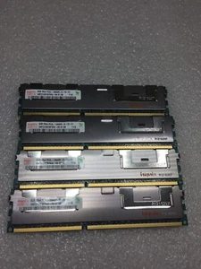 4X 8GB Hynix 2Rx4 PC3L-10600R DDR3-1333MHz Reg ECC HMT31GR7BFR4A-H9 SERVER RAM - Picture 1 of 4