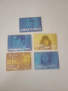 Juego de 5 postales de 7" x 5" para programa de televisión Poker Face Peacock - Imagen 1 de 10