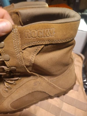 Botas Rocky SV2 para Hombre 13 Cuero Marrón Operaciones Especiales Coyote Militar. Nuevo. Comfort Foto 1 de 4