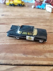 Vintage Corgi Toys No.223 Chevrolet Impala State Patrol Black 1960's - Picture 1 of 6