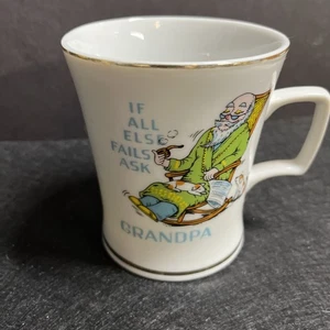 Tazza vintage se tutto il resto fallisce chiedi al nonno novità kitschy simpatica regalo nonno - Foto 1 di 5