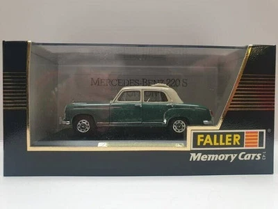 Faller Memory Cars 4324 Mercedes-Benz 220S Ponton W180 techo plegable bicolor... Foto 1 de 4