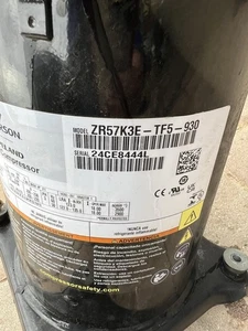 COPELAND SCROLL COMPRESS model ZR57K3E - TF5 - 930 Year 2024 230v 3 phase - Picture 1 of 4