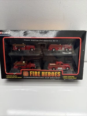 Corgi Classics CSFH06004 Fire Heroes Showcase Collection - Fire trucks Replicas - Image 1 of 4