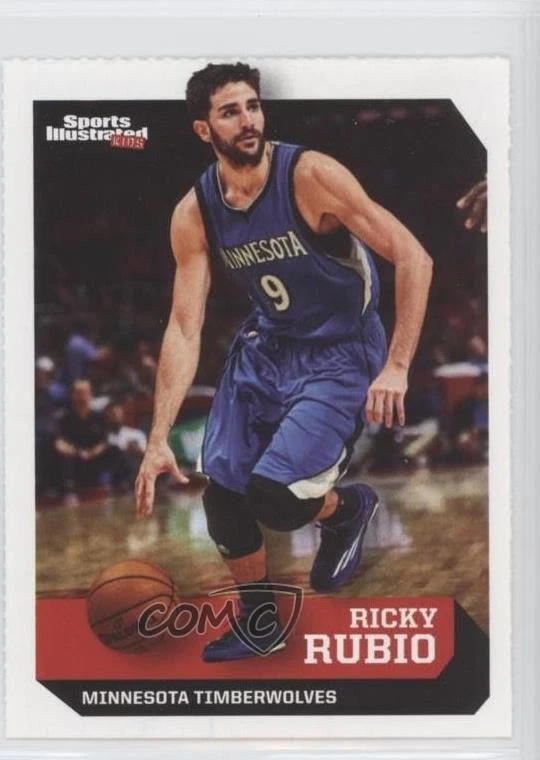 2016 Sports Illustrated for Kids Series 5 Ricky Rubio #584 - Image 1 of 2