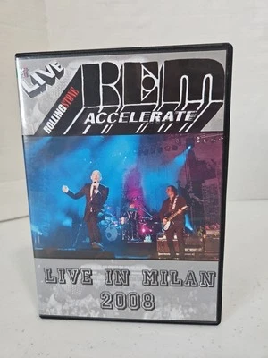 R.E.M. ‎Accelerate Live In Milan 2008 DVD MTV Live OOP HTF - Image 1 of 3