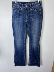 Stivaletto Silver Jeans Co Aiko taglio donna TG 28/33 blu lavaggio scuro denim - Foto 1 di 7