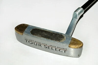 Tour Select TS1 Soft Nickel  Face Brass Balance Right Hand 35" Putter Golf Club - Image 1 of 4