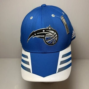 Blue Orlando Magic Adidas Fitted Hat L/XL Flex FitMax70 ~ New With Tags - Picture 1 of 21