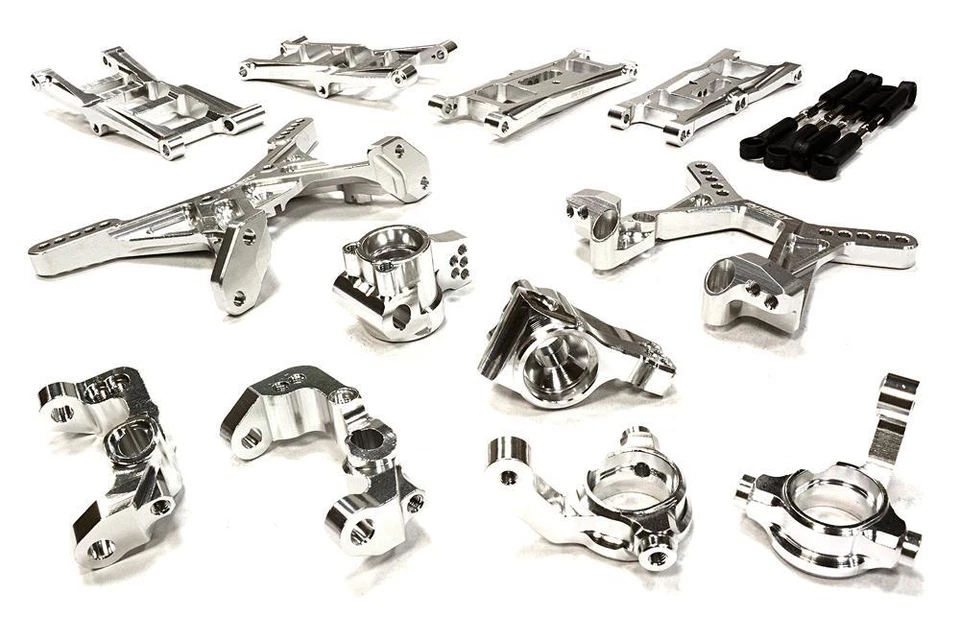 Silver Billet Machined Suspension Upgrade Conversion Kit for Associated RC10B5 - Image 1 of 1