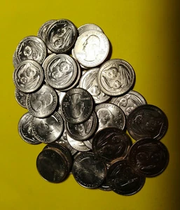 2020 American Samoa P & D Quarter Roll (40 Münzen) BAT COINS  - Bild 1 von 4