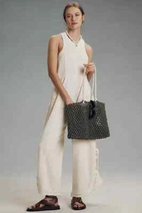 Daily Practice by Anthropologie Horizon Wide-Leg Jumpsuit Sleeveless Zip XS NWT - Picture 1 of 4