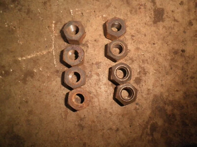 1961 Alpine Sunbeam front  or rear lug nuts 8 of em - Image 1 of 2