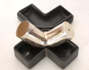 Olla de condimentos de sal y pimienta de diseño plato de plata propaganda de cobre Tailandia - Imagen 1 de 20