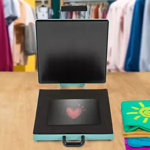 15"X15" Hágalo Usted Mismo Digital Clamshell Camiseta Prensa de Calor Máquinas Transferencia de Sublimación - Imagen 1 de 20