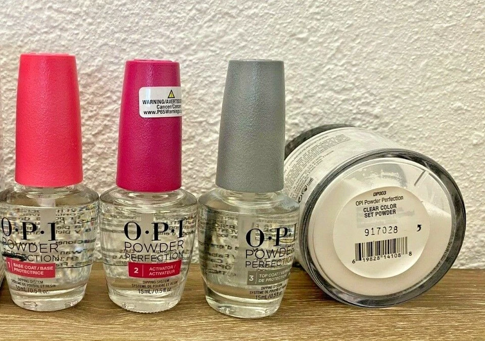 KIT OPI DIP PRO - Polvo transparente 1,5 oz + System Liquid Essentials 1,2,3 Foto 1 de 1
