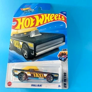 HOT WHEELS 2025 SMALL BLOC BLACK 7/250 HYX56 HW METRO LET'S RACE NETFLIX SERIES - Picture 1 of 2