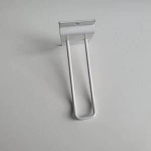 Slatwall Hooks Double Euro Hooks 28 x 11cm - Picture 1 of 4