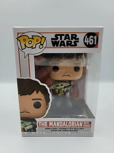 Funko Pop! The Mandalorian with Grogu #461 Star Wars - Picture 1 of 7