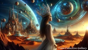 Princess of Sephra Moon One - Limited Edition Fantasy Art Print - Picture 1 of 1