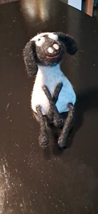 Sheep's Wool Felt Mouse by hand, Thamel, Kathmandu, by Gorkha Women’s Collective - Picture 1 of 4