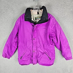 90s LL Bean Penobscot Parka Youth XL Full Zip Coat - Picture 1 of 13