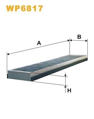 Filtro, Aria abitacolo - WIX FILTERS WP6817 - Immagine 1 di 4