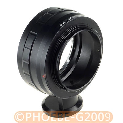 Mount Adapter For Pentax K PK Lens to SONY NEX E with Tripod 1/4" Mount NEX-7 5 - Image 1 of 3
