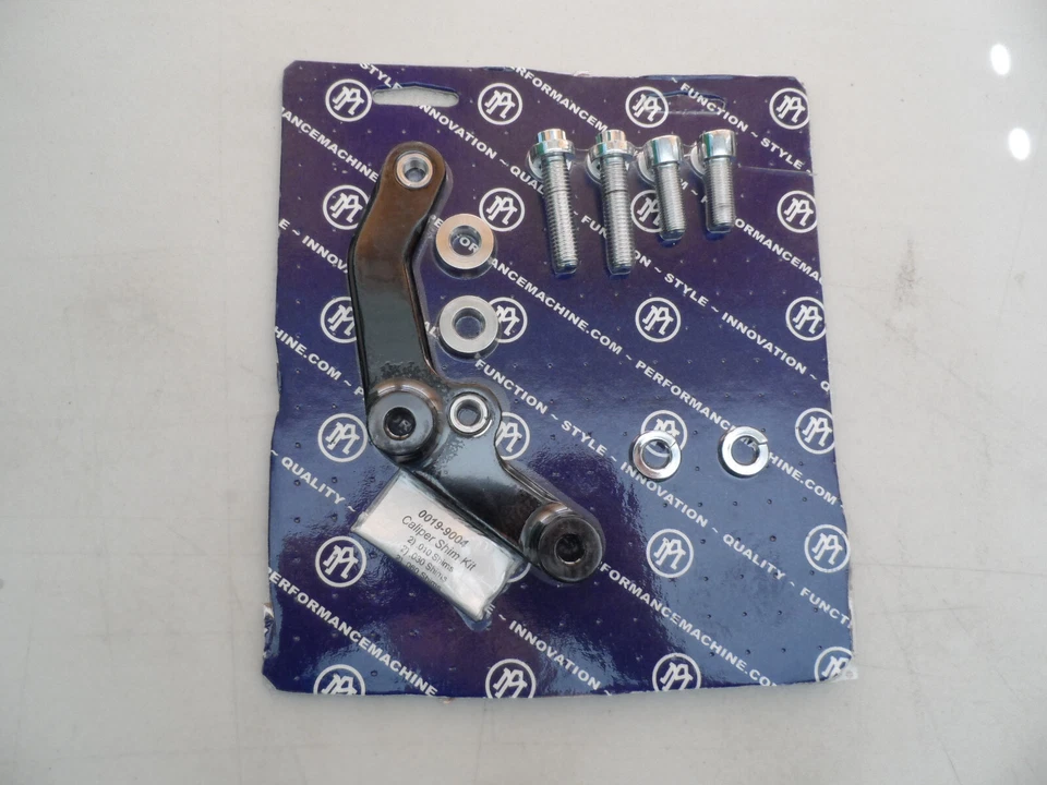 PM Vintage Brake Caliper Bracket Right side Black Harley-Davidson 00-17 953424 - Image 1 of 1