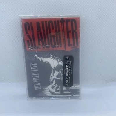 Slaughter The Wild Life Cassette 1992 Chrysallis Rare USA Import Sealed W/hype - Image 1 of 4