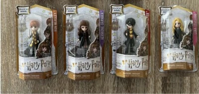 "Mini figuras mágicas de Harry Potter Mundo Mágico de 3"" juego completo de 4 AGOTADAS" Foto 1 de 4