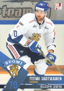 2016 Sereal IIHF World Hockey Championship Team Finland - TEEMU HARTIKAINEN - Picture 1 of 2