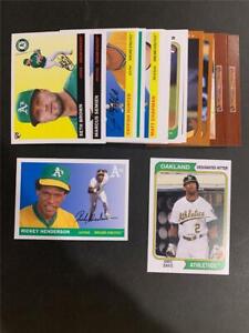 2020 Topps Archives Oakland A's Athletics Master Team Set 17 Cards With Inserts