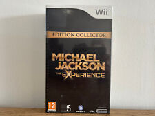 MICHAEL JACKSON THE EXPERIENCE COLLECTOR'S EDITION Nintendo Wii NIB