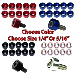 Cubiertas de pernos de cabeza Allen pernos hexagonales arandelas de taza de 1/4" o 5/16" 10 piezas pernos de vestir - Imagen 1 de 25