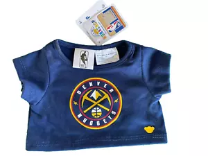 Build a Bear Full Size Clothing - New ~ Navy Blue Denver Nuggets T-Shirt - Picture 1 of 1