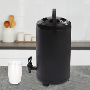 Dispenser bevande catering caldo freddo coibentato caffè tè 2,3 galloni nero - Foto 1 di 12