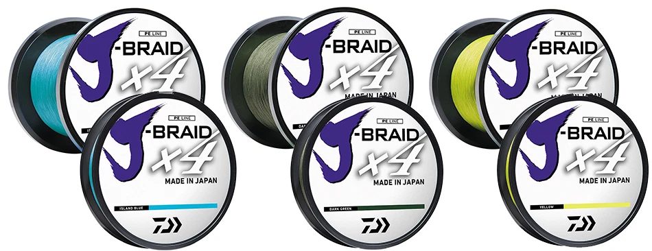 DAIWA J-BRAID 4 X 40 ФУНТОВ 270 М/300 ЯРДОВ ТЕМНО-ЗЕЛЕНЫЙ - Изображение 1 из 1