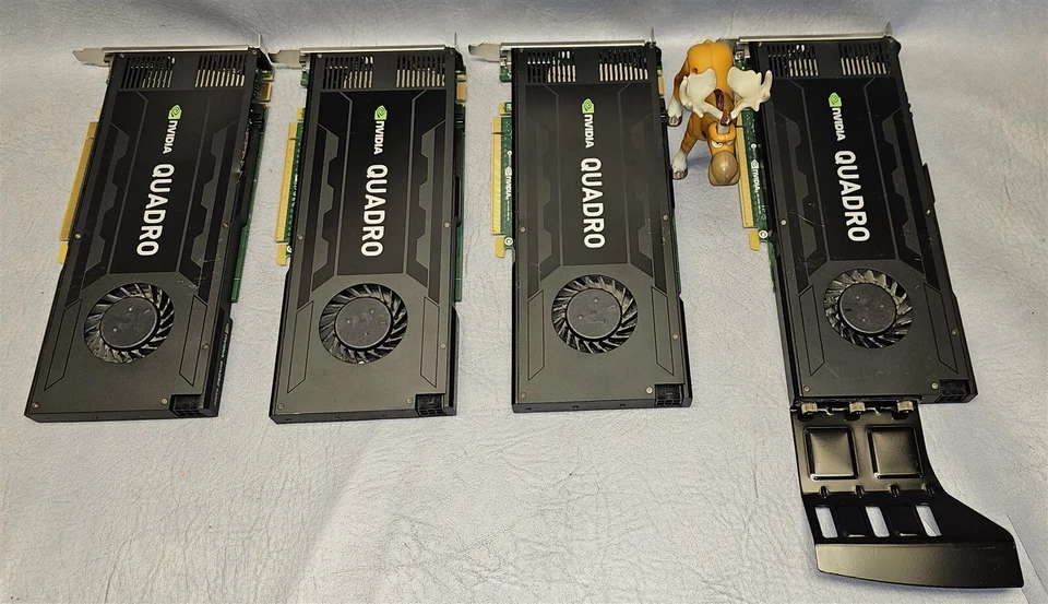 NVIDIA 180-12030-1005-C02 Quadro 3GB K4000 900-52030-0101-000F Lot of 4 - Image 1 of 4