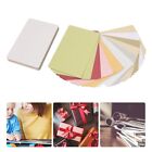 100Pcs Pearlescent Card Stock Corner 15x10CM Texture Rubber Stamp Card Paper ZZ1
