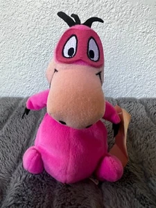 Vintage 1998 Dino The Flintstones Warner Bros. Mini Sitzsack Plüsch 8 Zoll mit Etikett - Bild 1 von 5