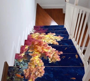 3D Korallen H004 Stair Risers Dekoration Fototapete Vinyl Aufkleber Tapete Erin - Picture 1 of 6