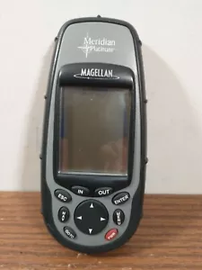 Magellan Meridian Platinum Handheld GPS Receiver Hiking Hunting Fishing SD Slot  - Picture 1 of 7