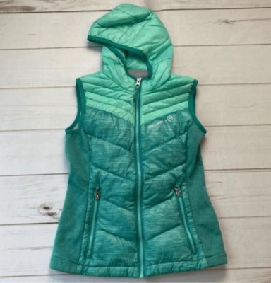 Chaleco acolchado de plumón ultraligero Free Country talla pequeña 7/8 Foto 1 de 4