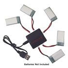 5 in 1 USB Battery Charger For Hubsan, WLtoys, MJX, Syma X5C X5SW X5SC -UK Stock